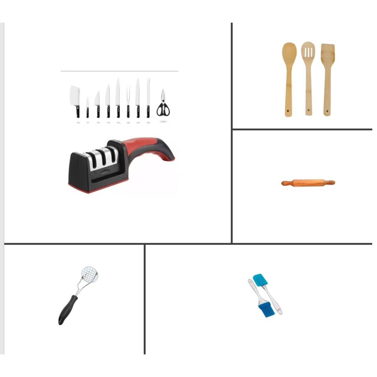 GENERICO - SET DE UTENCILIOS COCINA