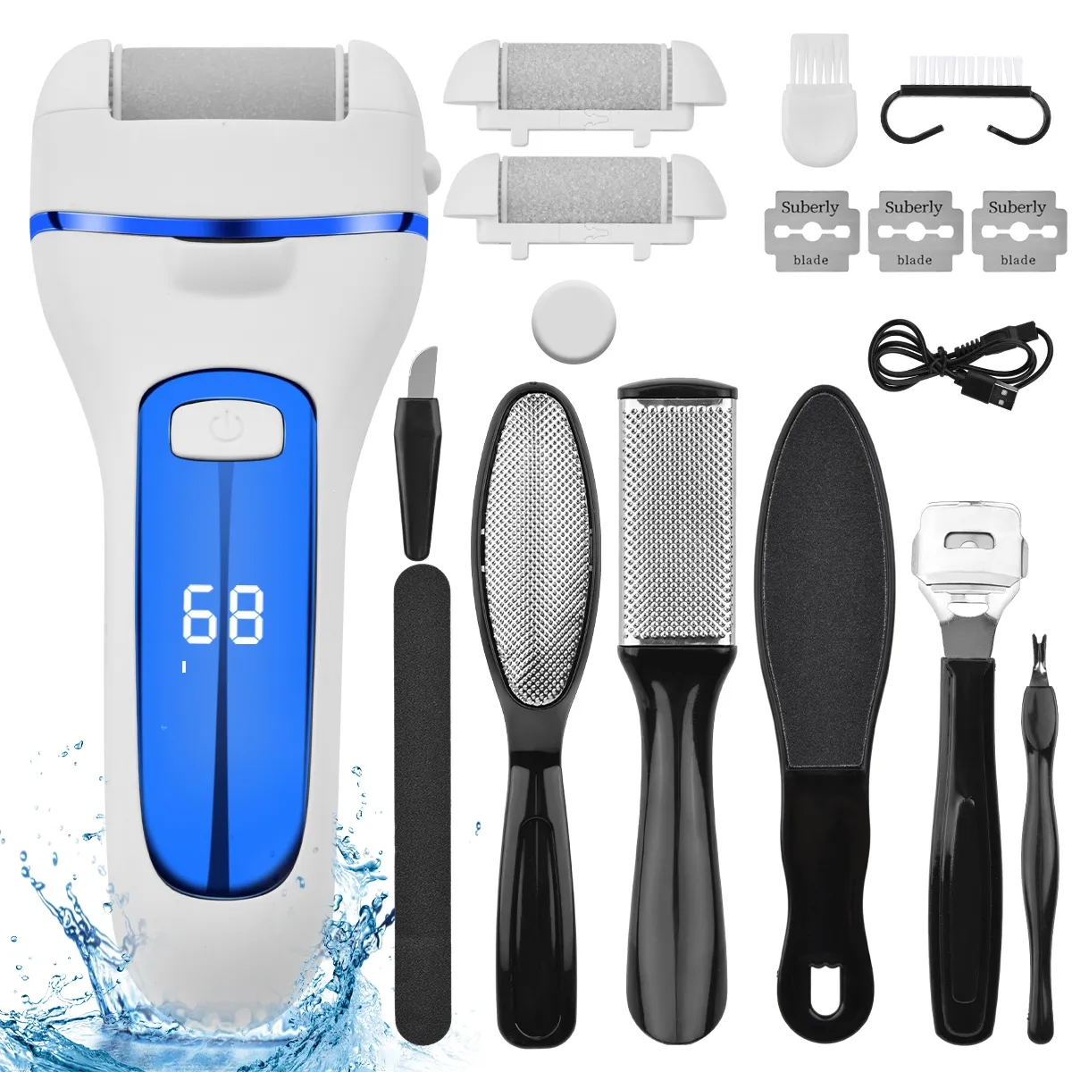 YAYKO - Recargable Removedor Eléctrico Pies De Callos Y Durezas