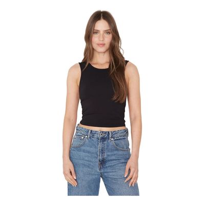 Imagen 2 del producto Polera Gracia crop con lazo III negra