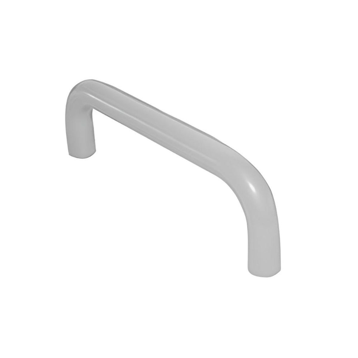 DVP - Tirador Plástico Brasil 64mm Con Tornillos Blanco 40 Un Dvp