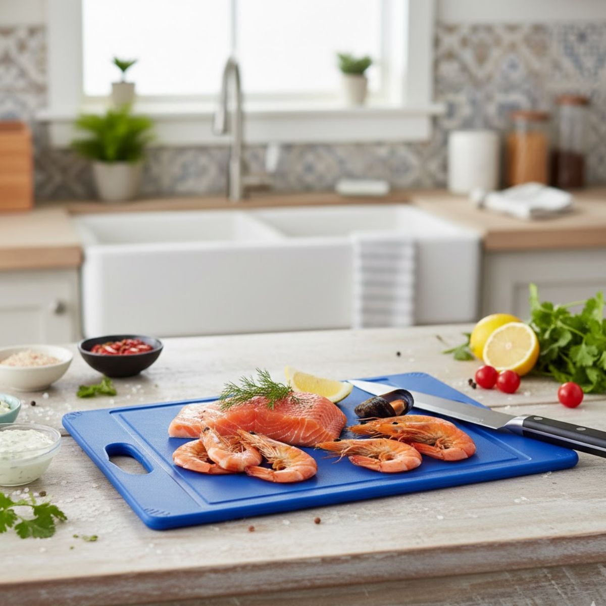 DUSSEL - Tabla para cortar pescados y mariscos Dussel