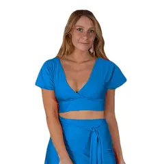 MARIA PASKARO - Peto Roma Calypso Lycra Mangas Abierto Espalda
