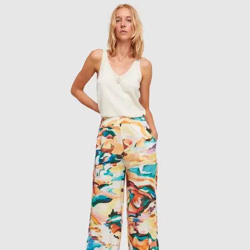 ALDO MARTINS - Pantalón Turquesa Pomar