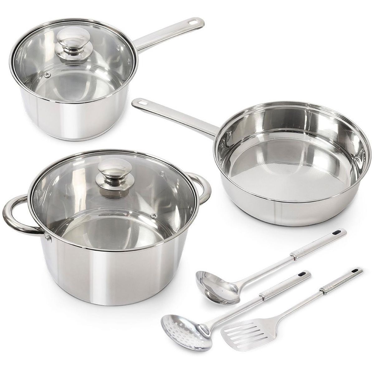 ILKO - Bateria 5 Pzs + 3 Utens Prime