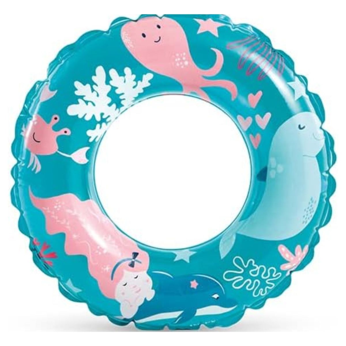 INTEX - Flotador Inflable Redondo Intex Ocean 61 Cm Transparent Ring