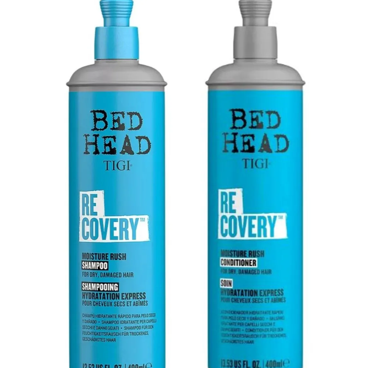 GENERICO - Shampoo y Acondicionador Tigi Recovery (Nutrición) 400 ml.