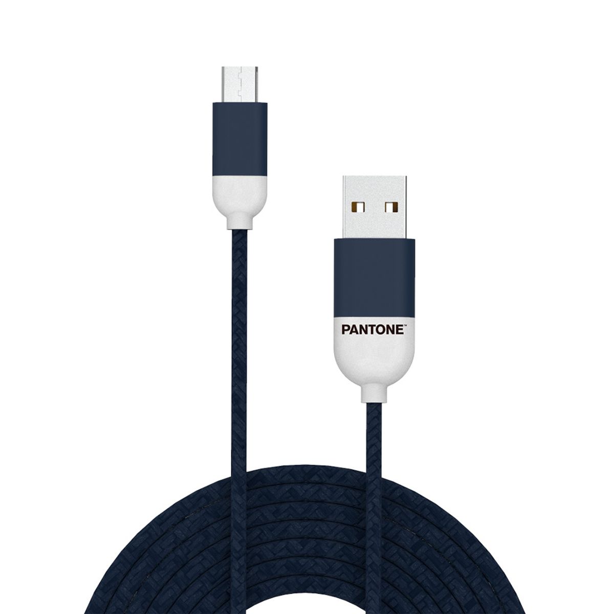 OEM - Cable de Datos Micro USB 1 MT Pantone High Speed Azul