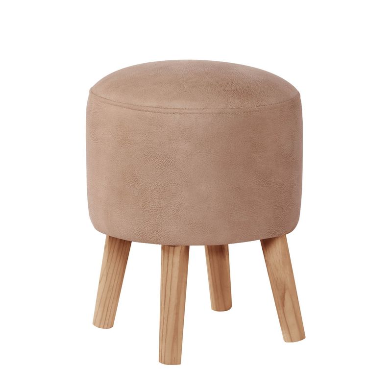 LATAM HOME - Puff Latam Home Nantes Beige 42 cm alto