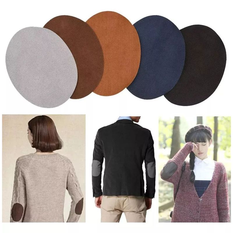 KUANGYE - 10x Parche Termoadhesivo Telas Bolso Jeans Chaqueta 14x11cm