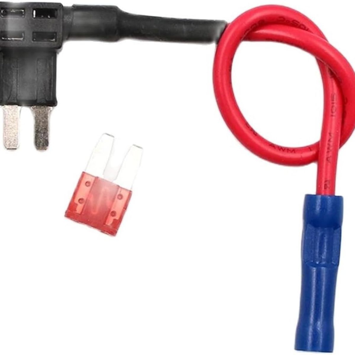 Porta Fusible Mini Seguridad Adaptador 12v 10a, marca KUANGYE - Foto Principal