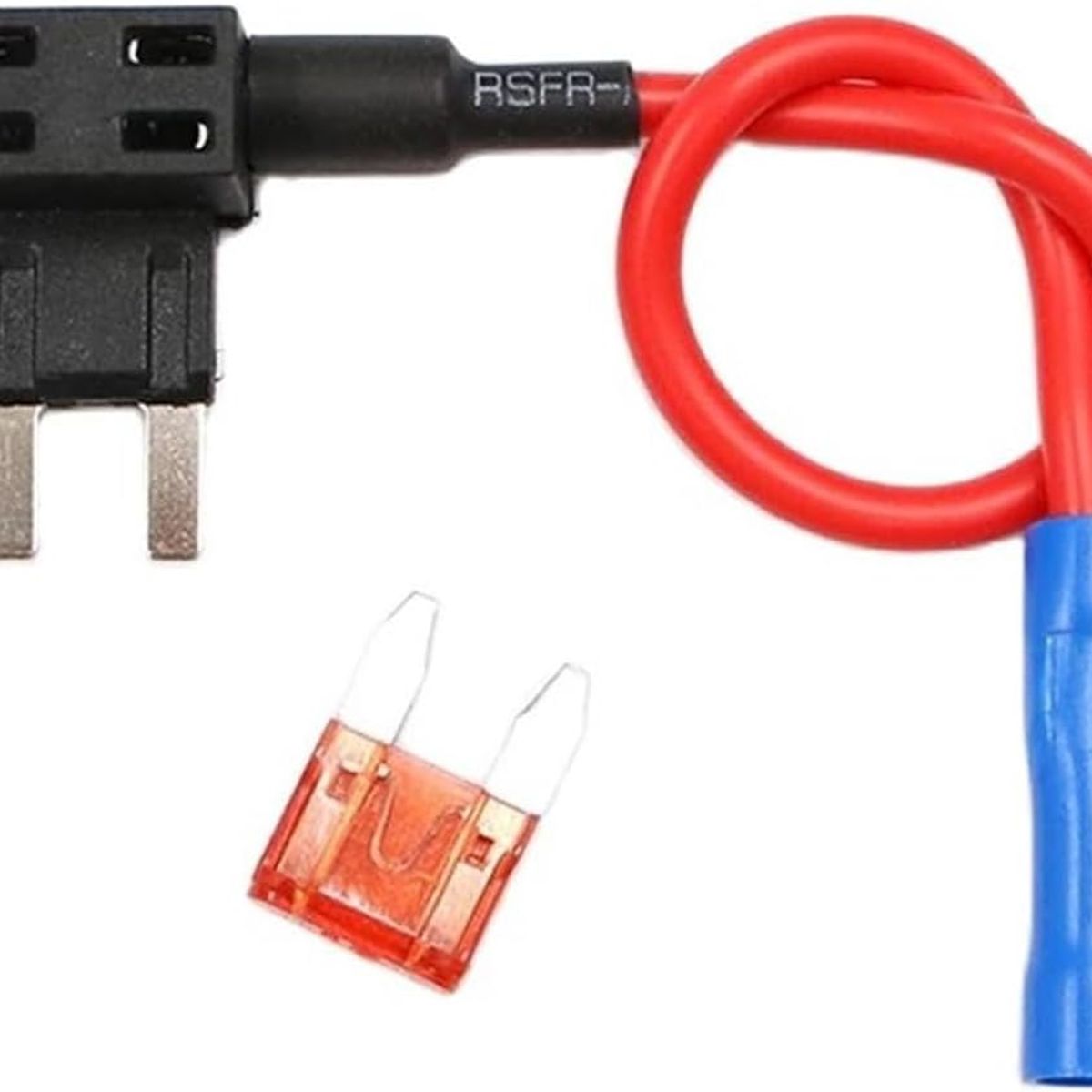 Porta Fusible Mini Seguridad Adaptador 12v 10a, marca KUANGYE - Foto 2