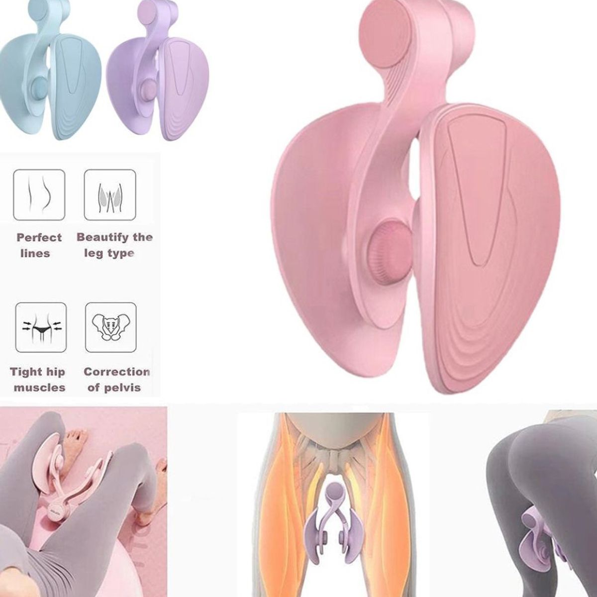 GENERICO - Ejercitador De Muslos Muscular Multifuncional Yoga