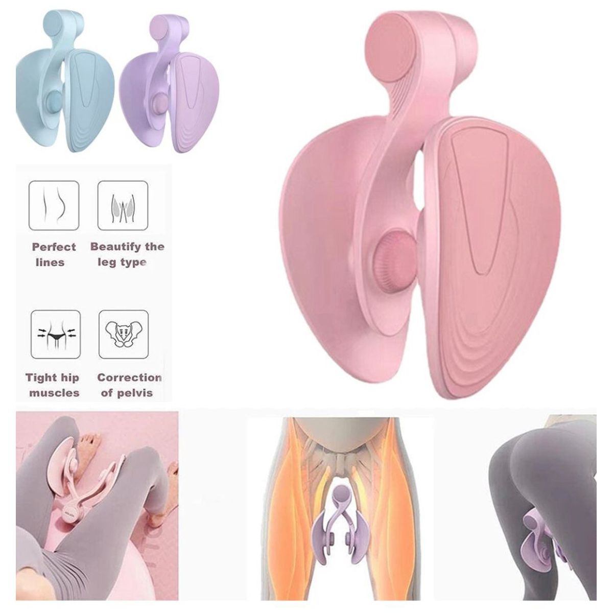 GENERICO - Ejercitador De Muslos Muscular Multifuncional Yoga