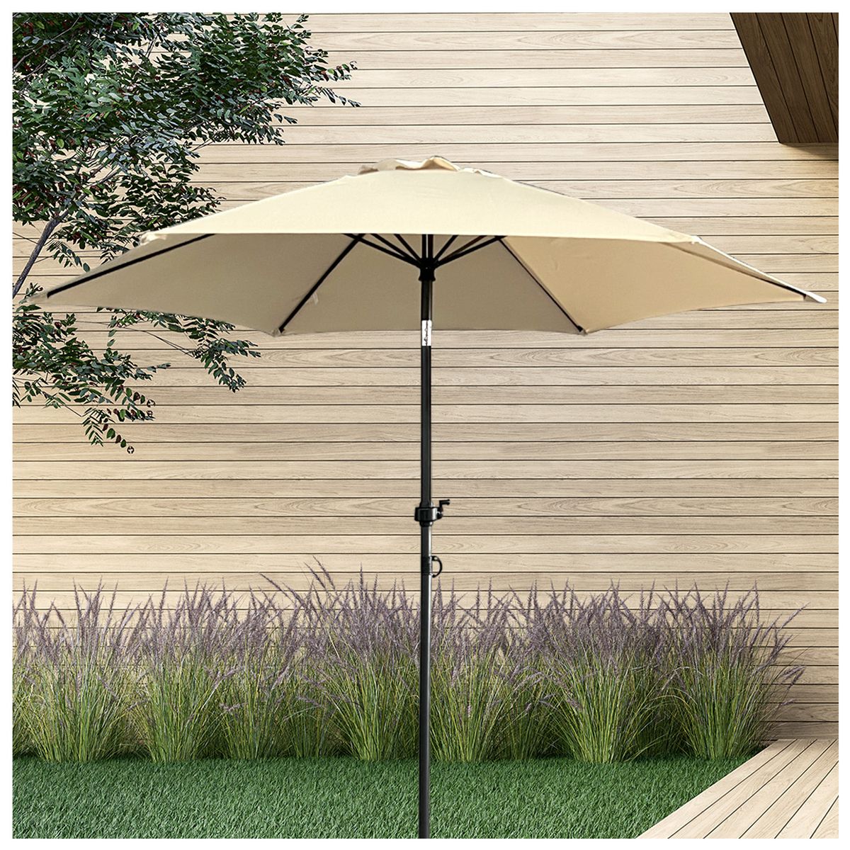 NOVAHUS - Quitasol Buzios Beige 218x230 cm