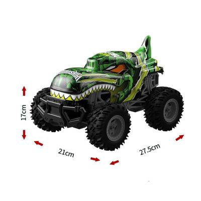 Imagen 2 del producto Auto Gran Dinosaurio Control Remoto 2,4 Ghz 1:14, Luces Verd