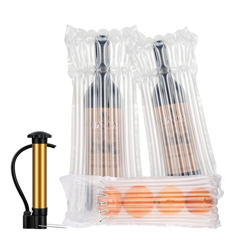 YAYKO - 51 Bolsa Inflable Protectora Botella De Vino Columna Burbuja