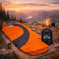 Saco De Dormir 350 Gr Naranjo