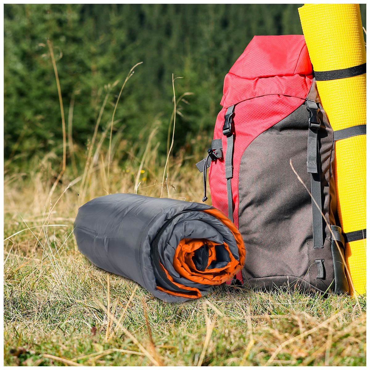 RUTTA - Saco De Dormir 350 Gr  Naranjo