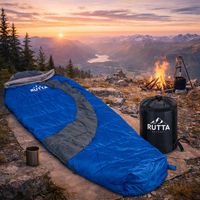 Saco De Dormir 350Gr Azul