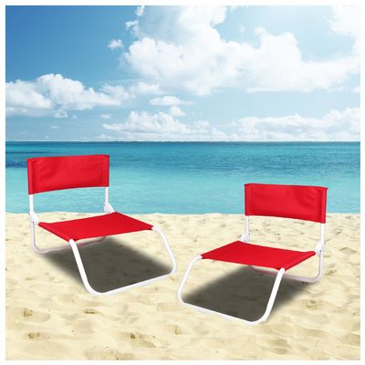 Imagen 2 del producto Silla de Descanso Plegable Rojo