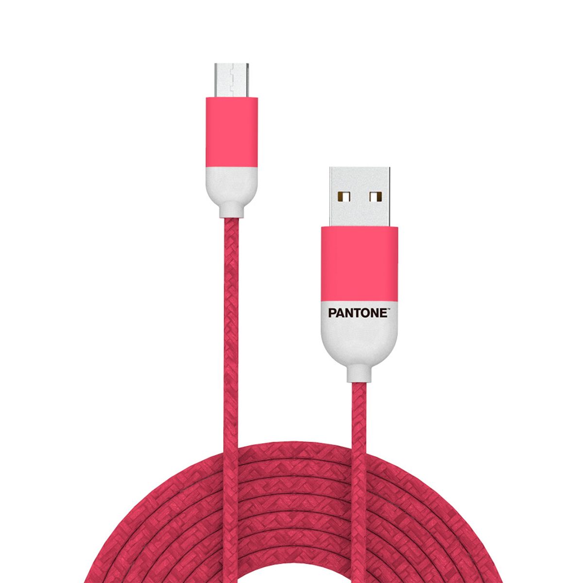 OEM - Cable de Datos Micro USB 1 MT Pantone High Speed Rosado