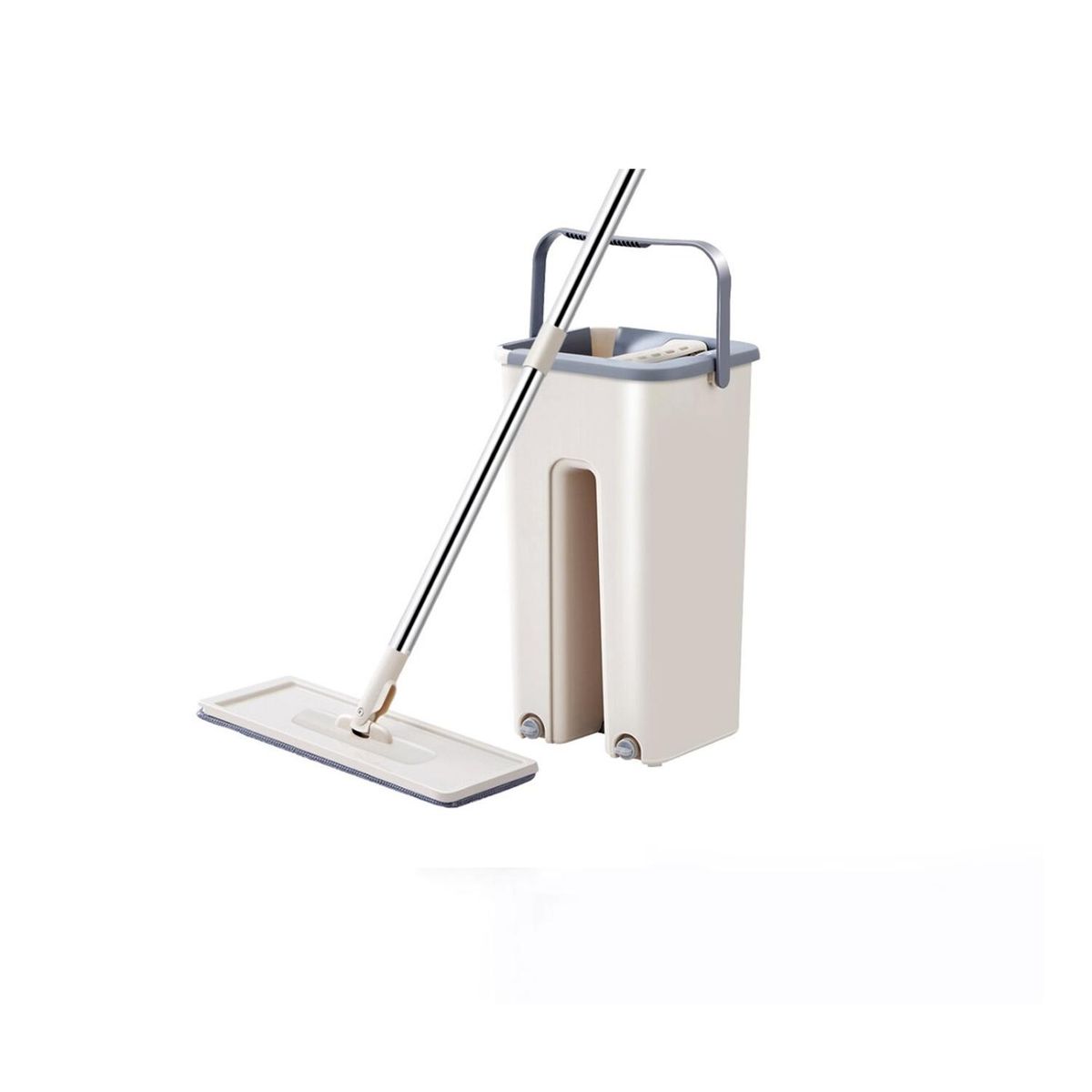 GENERICO - Trapeador Mopa Plana Balde Escurridor - SC