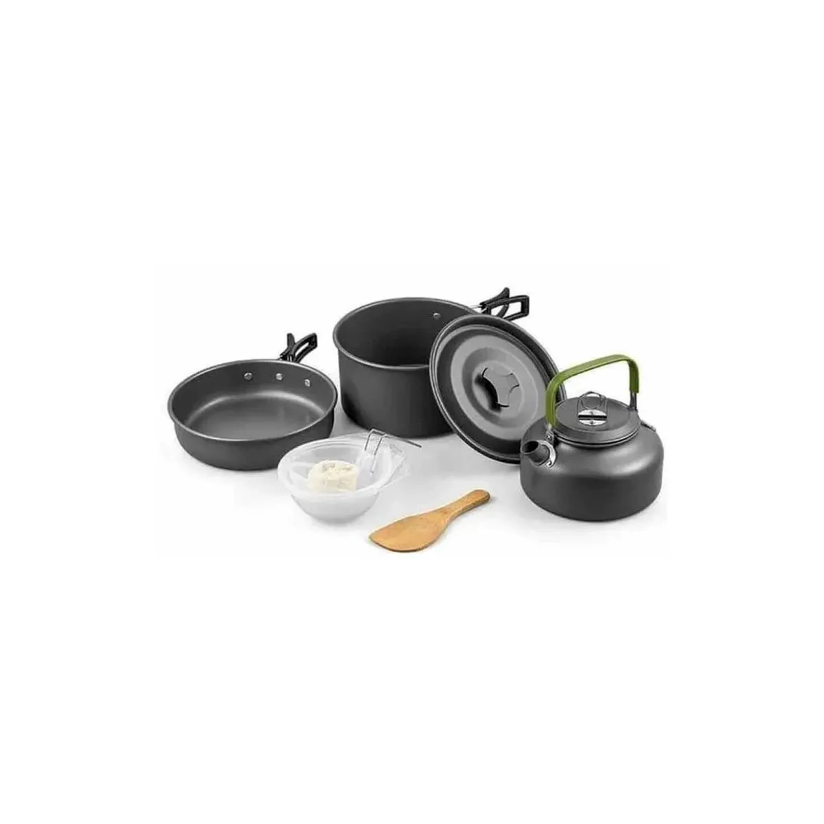 GENERICO - Kit De Cocina Camping Para 5 Personas - SC
