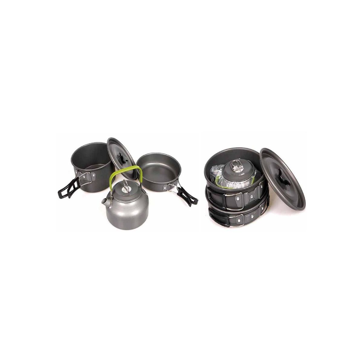 GENERICO - Kit De Cocina Camping Para 5 Personas - SC