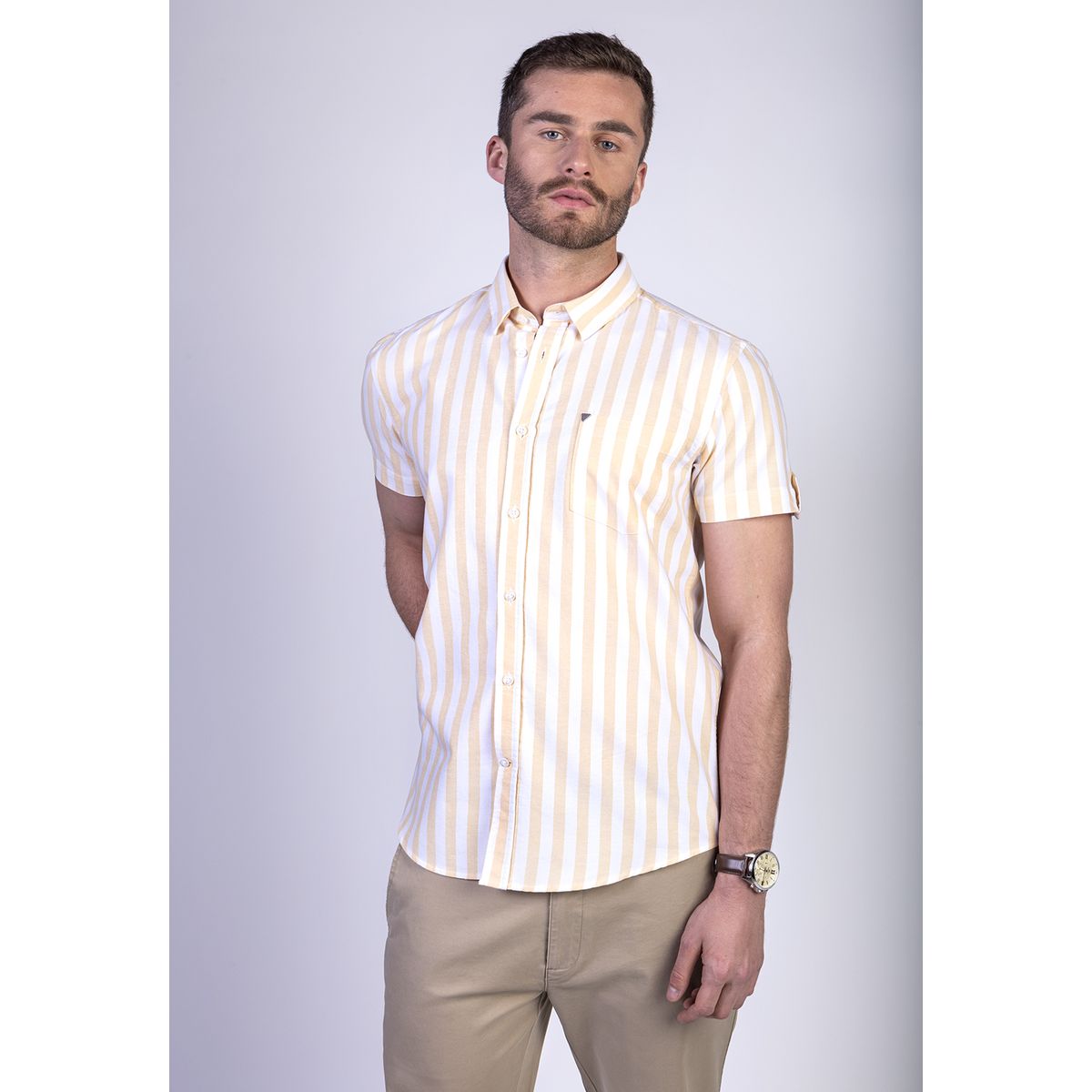 NEW MAN - Camisa Lothian Azul New Man