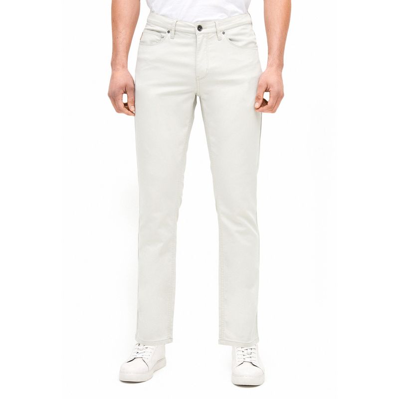 PERRY ELLIS - Pantalón Beige 5 Bolsillos