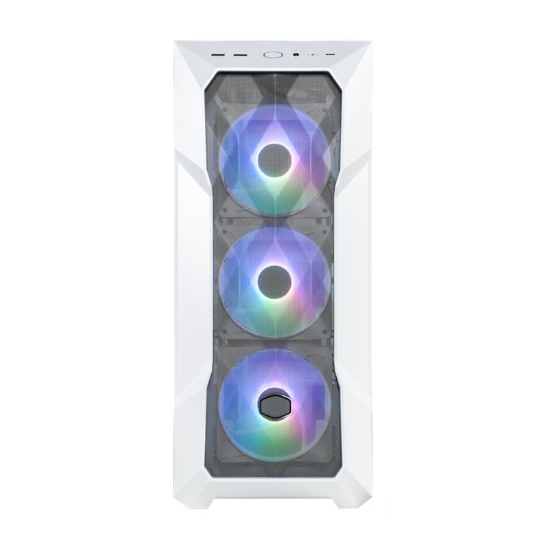 COOLER MASTER - Gabinete Cooler Master TD500 MESH White V2 ATX