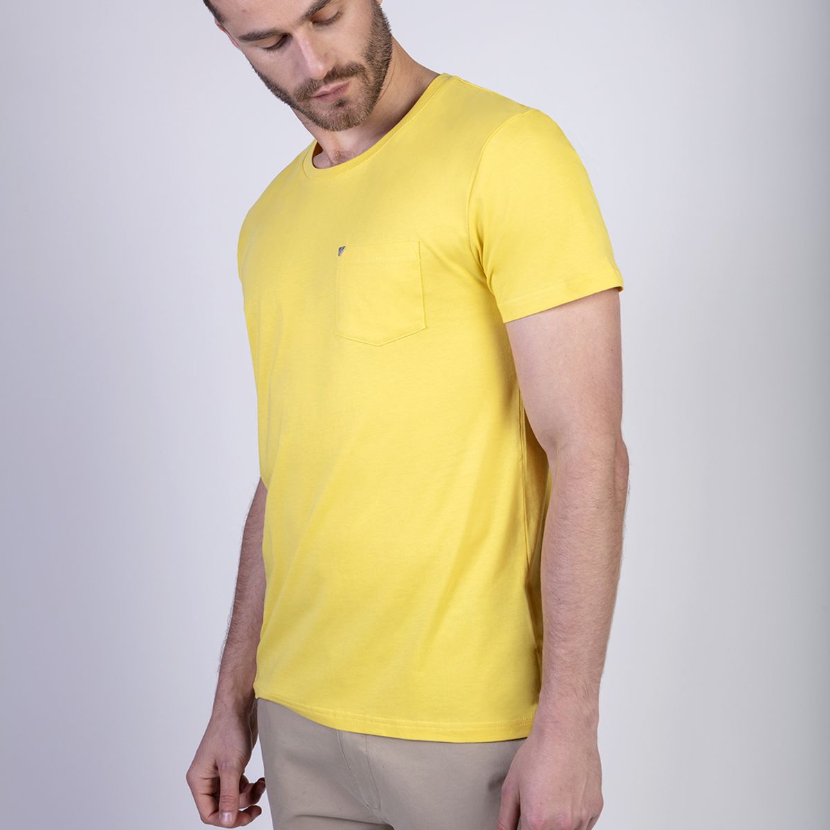 NEW MAN - Polera Gufi Amarillo New Man