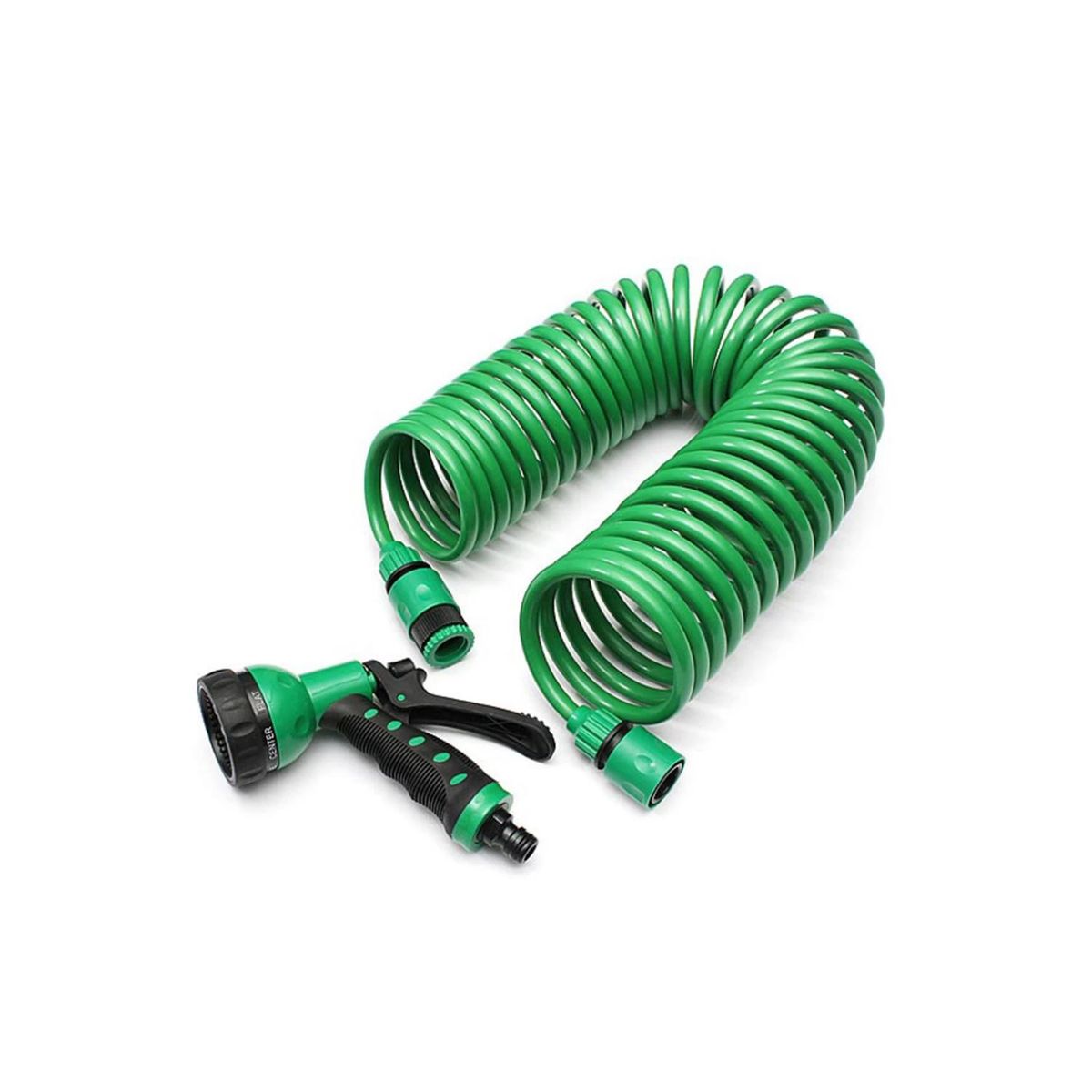 GENERICO - Manguera Espiral Retráctil 15mts Incluye Pitón - SC