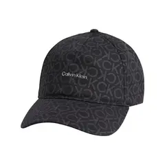 CALVIN KLEIN - Gorra de béisbol con logo estampado Negro