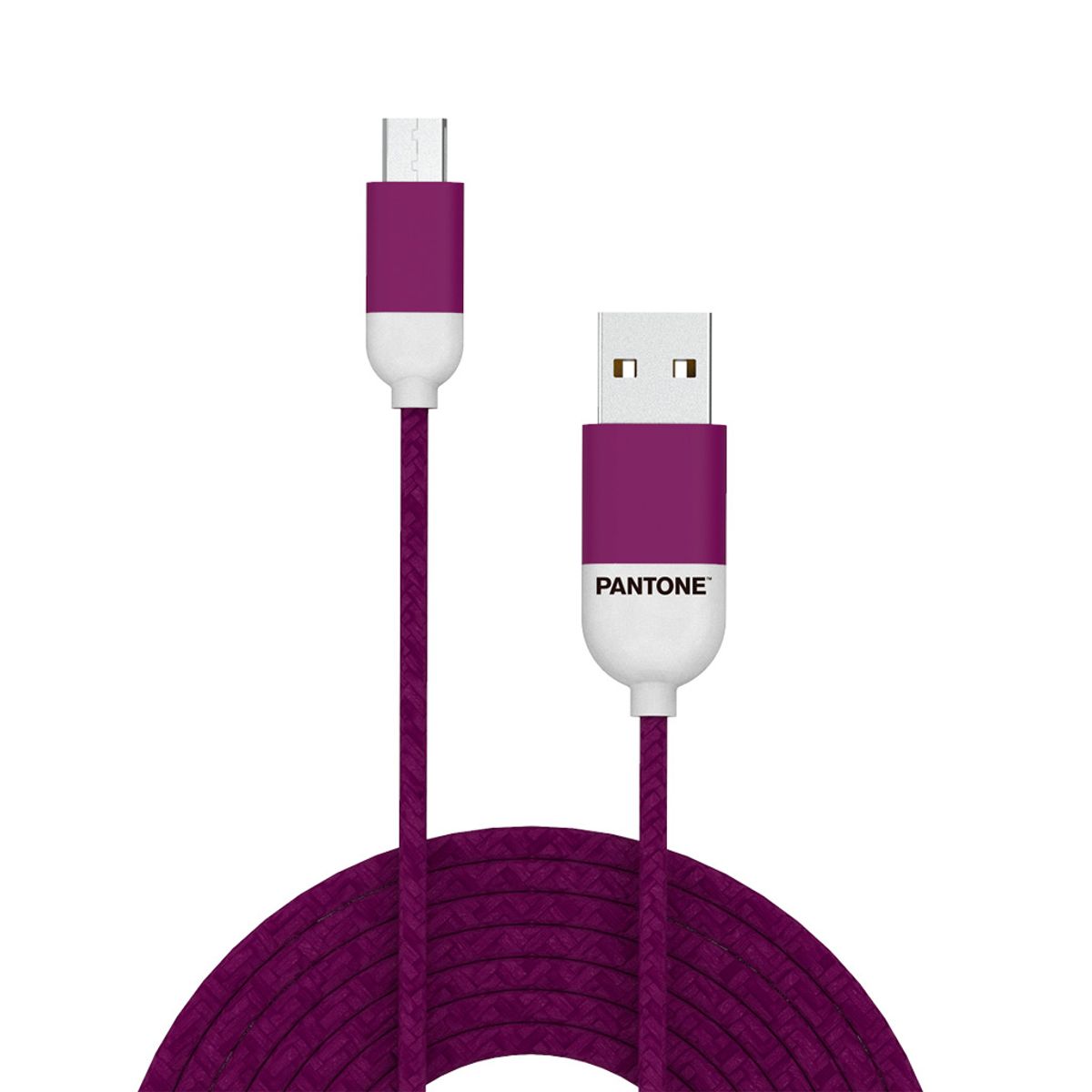 OEM - Cable de Datos Micro USB 1 MT Pantone High Speed Morado