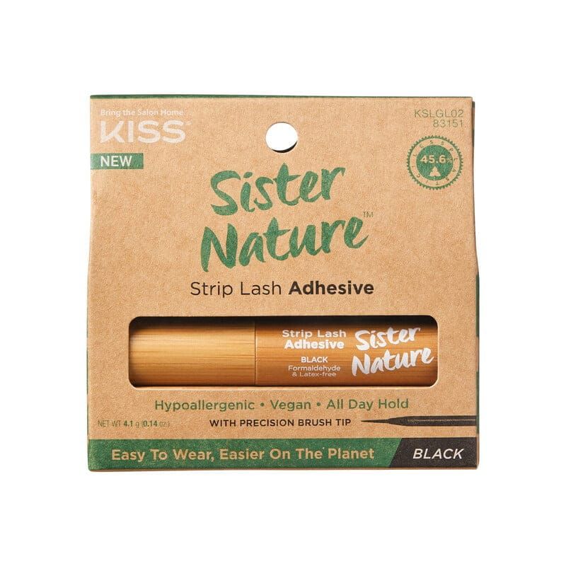 KISS BY IMSIBEAUTY - PEGAMENTO SISTER NATURE NEGRO