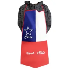 GENERICO - Delantal Para Fiestas Patrias Delantal Bandera De Chile