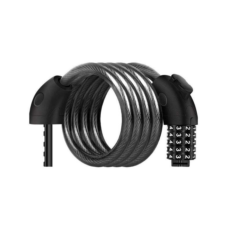 ROCKBROS - Candado Para Bicicleta Rockbros De Acero 15mts