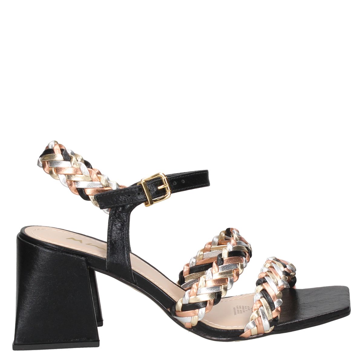 MINGO - Sandalia Casual Mujer Negro Mingo