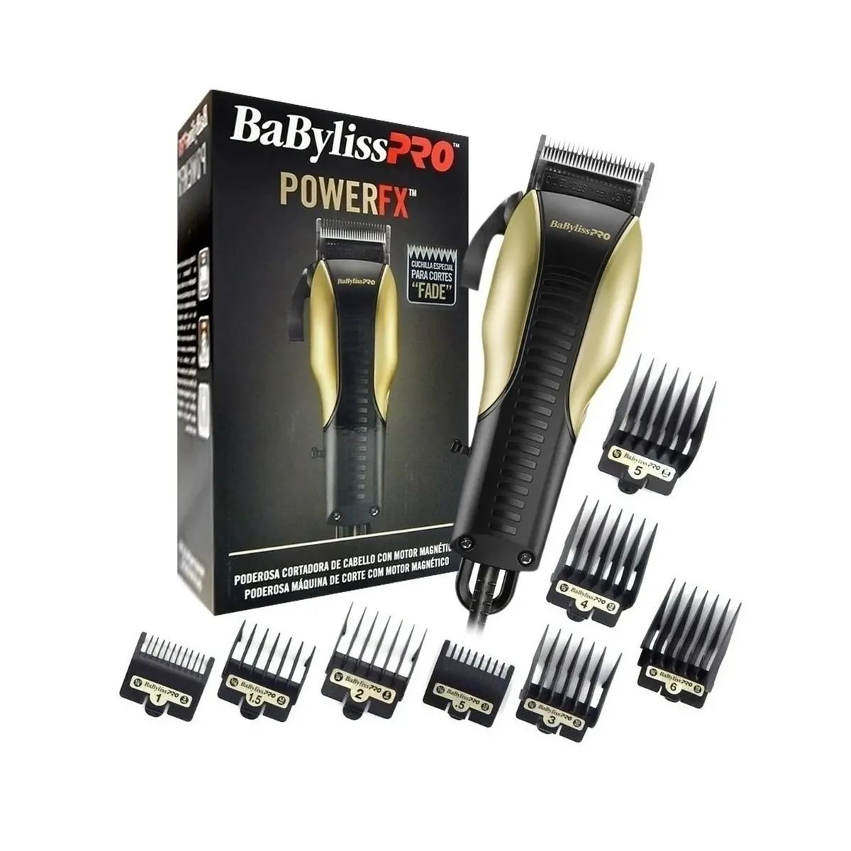 BABYLISS PRO - Máquina BabylissPRO Cortadora Clipper Power Fx