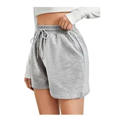 GARSIL - X3 Short De Algodón Corto Deportivo Para Mujer Con Bolsillos y Agarre