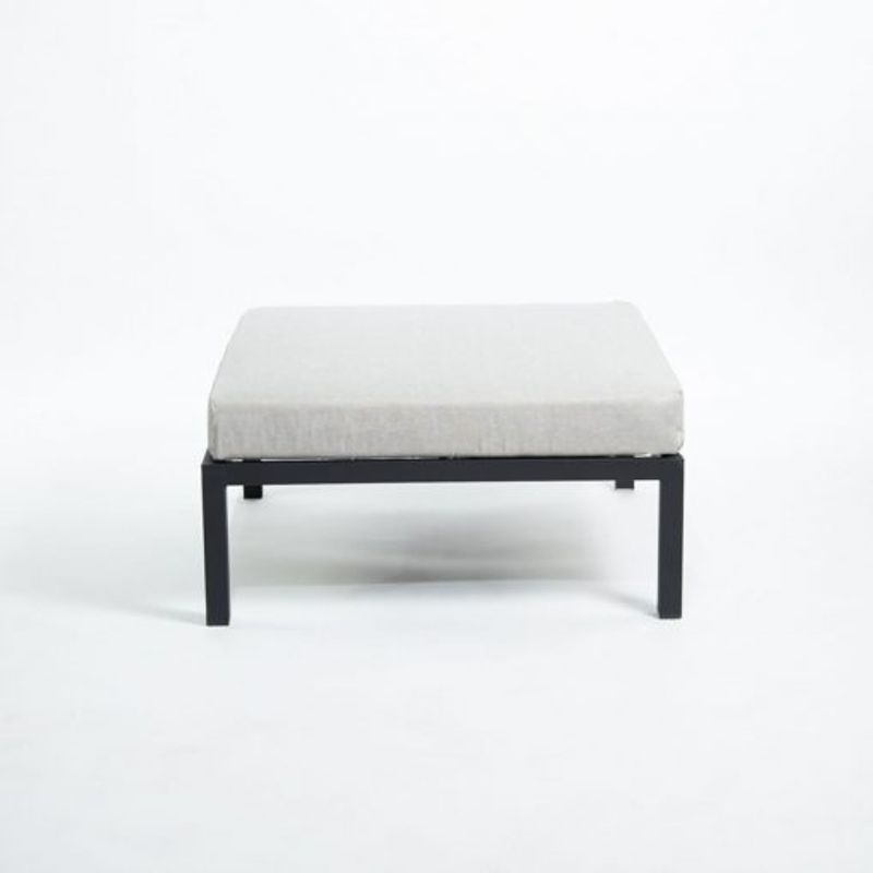 NECTAR - Sillon Ottoman Gris Marco Negro