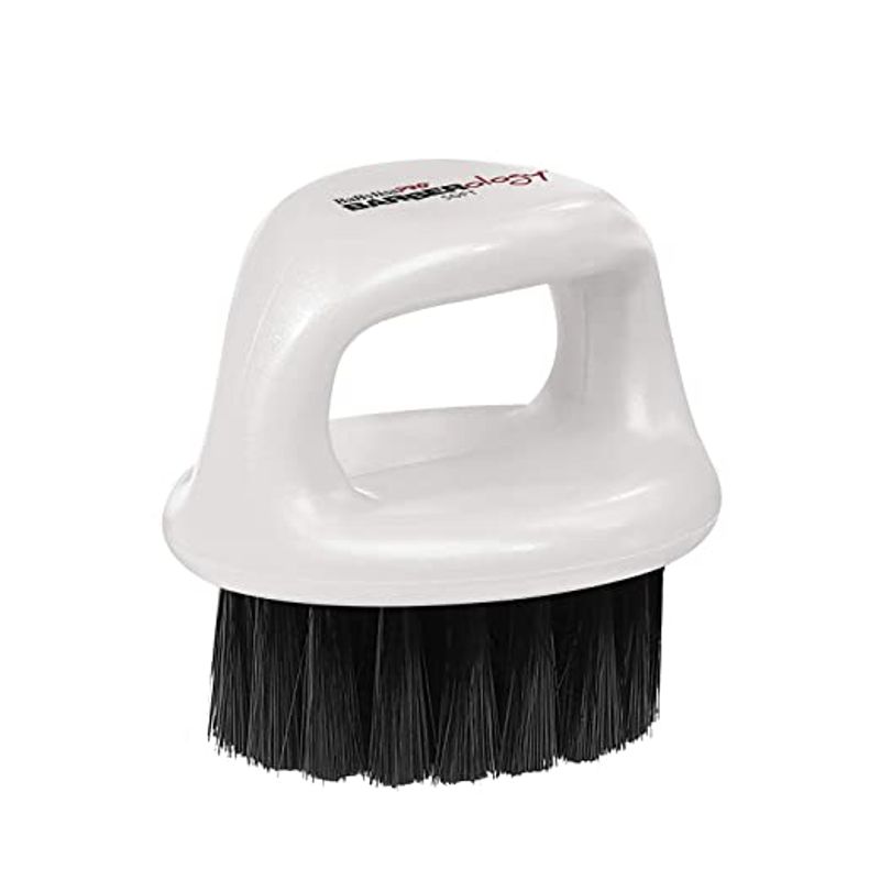BABYLISS PRO - Cepillo Botapelo De Nudillo Para Barbero Blanco.