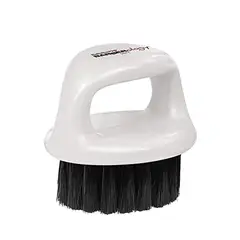 BABYLISS PRO - Cepillo Botapelo De Nudillo Para Barbero Blanco.