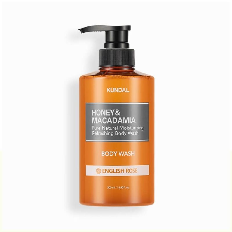 KUNDAL - Gel de Limpieza Corporal Coreano Body Wash English Rose con Aloe Vera