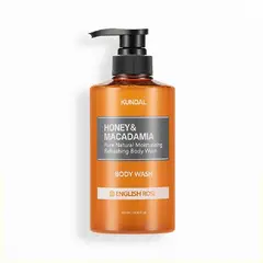 KUNDAL - Gel de Limpieza Corporal Coreano Body Wash English Rose con Aloe Vera