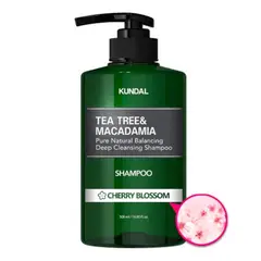 KUNDAL - Shampoo Coreano Tea Tree Macadamia Shampoo Limpieza Profunda.