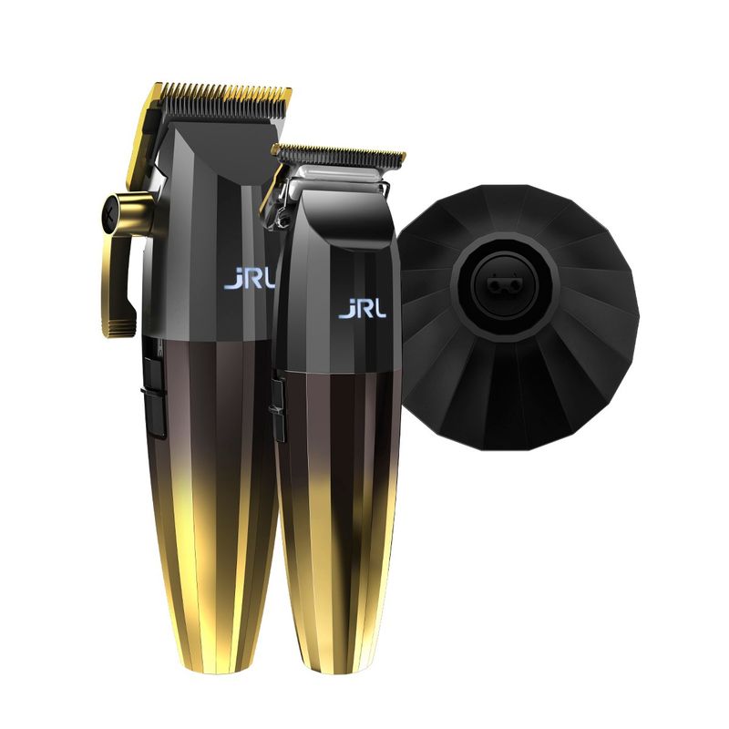GENERICO - Kit Máquinas Clipper  Trimmer JRL Gold