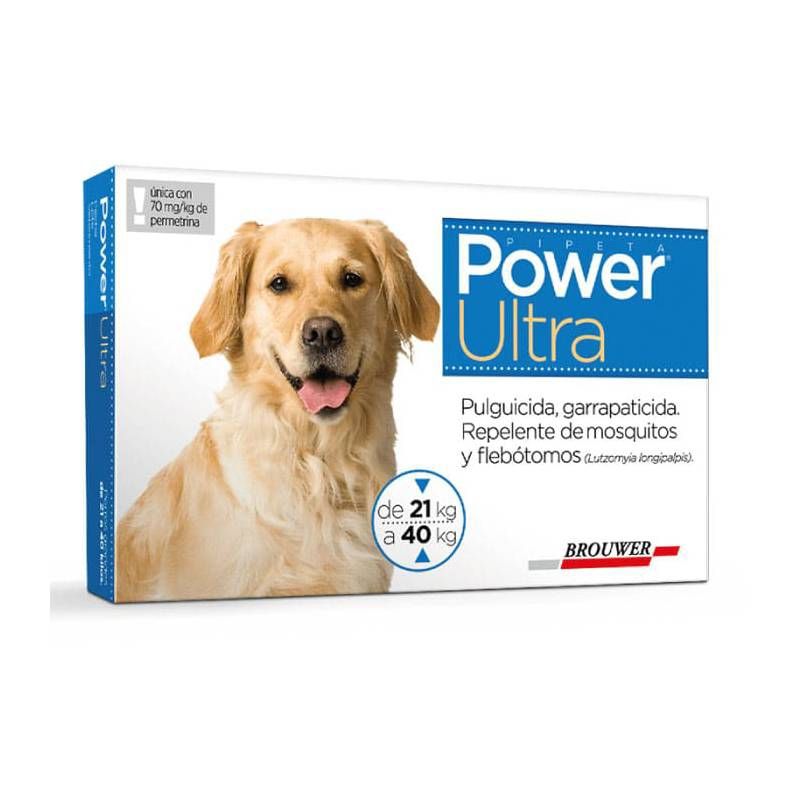 GENERICO - Power Ultra 21 a 40kg Antiparasitario perro