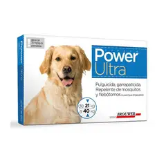 GENERICO - Power Ultra 21 a 40kg Antiparasitario perro